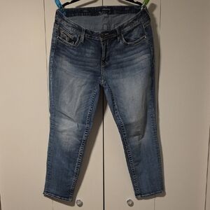 Vigoss Women's Light Blue Ankle Jeans